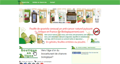 Desktop Screenshot of chanvre-bio.com