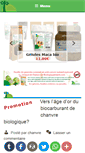 Mobile Screenshot of chanvre-bio.com