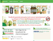 Tablet Screenshot of chanvre-bio.com